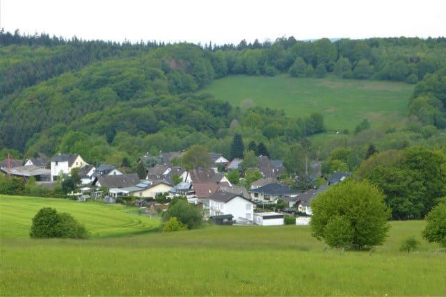 Talblick Blick in das Tal